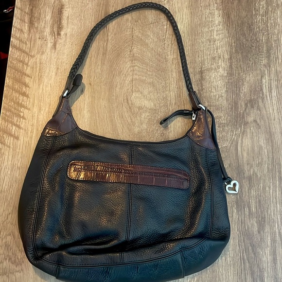 Brighton Black Leather Balboa Purse - Picture 5 of 10